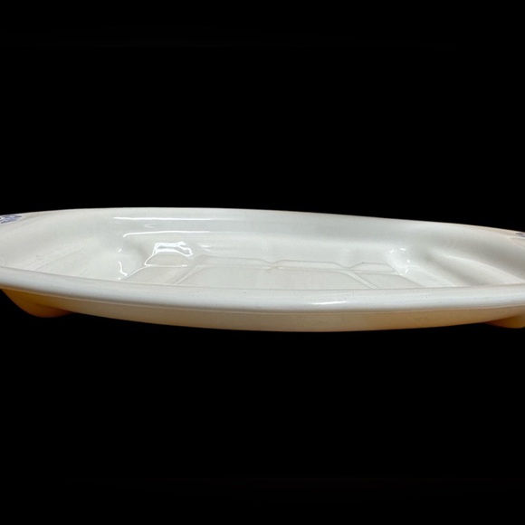 RARE! Corning Ware Steak Platter-P-19 Blue Cornflower-Serving Dish-2 available - Picture 5 of 10